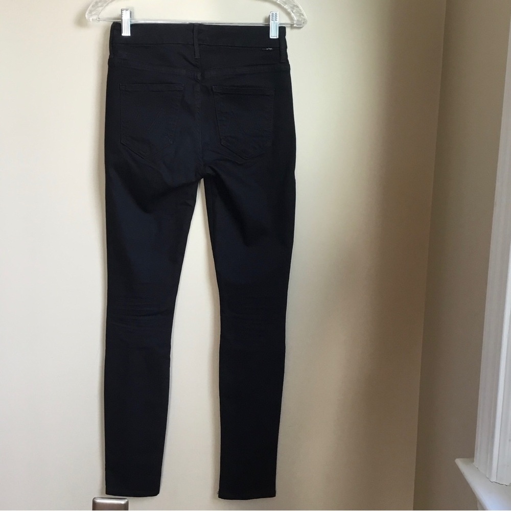 Mother The Pixie Not Guilty Black Button-Fly Jean… - image 7